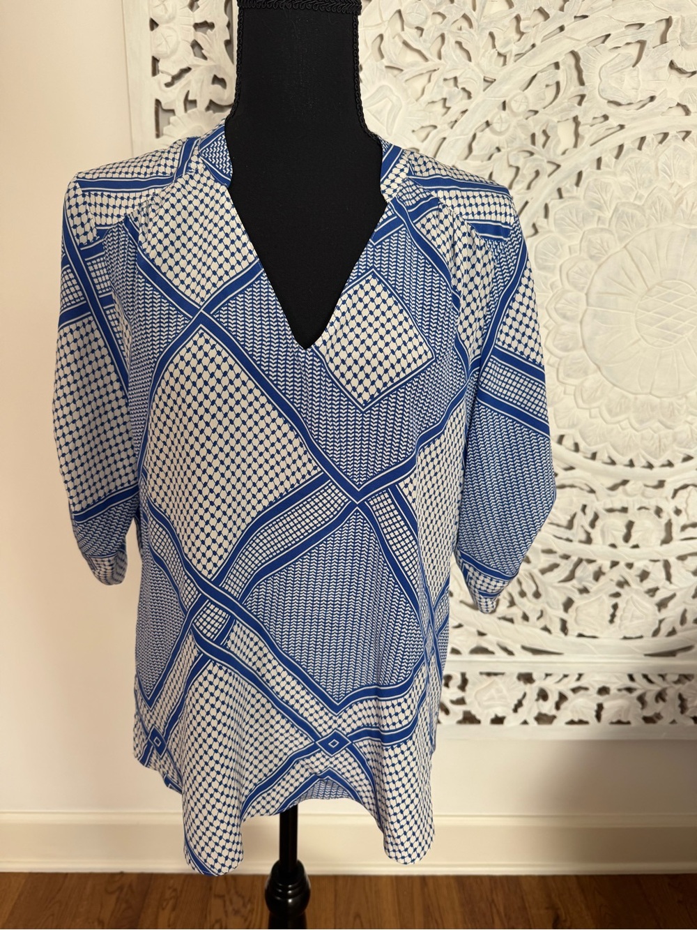 Amanda Uprichard silk top SZ (M)